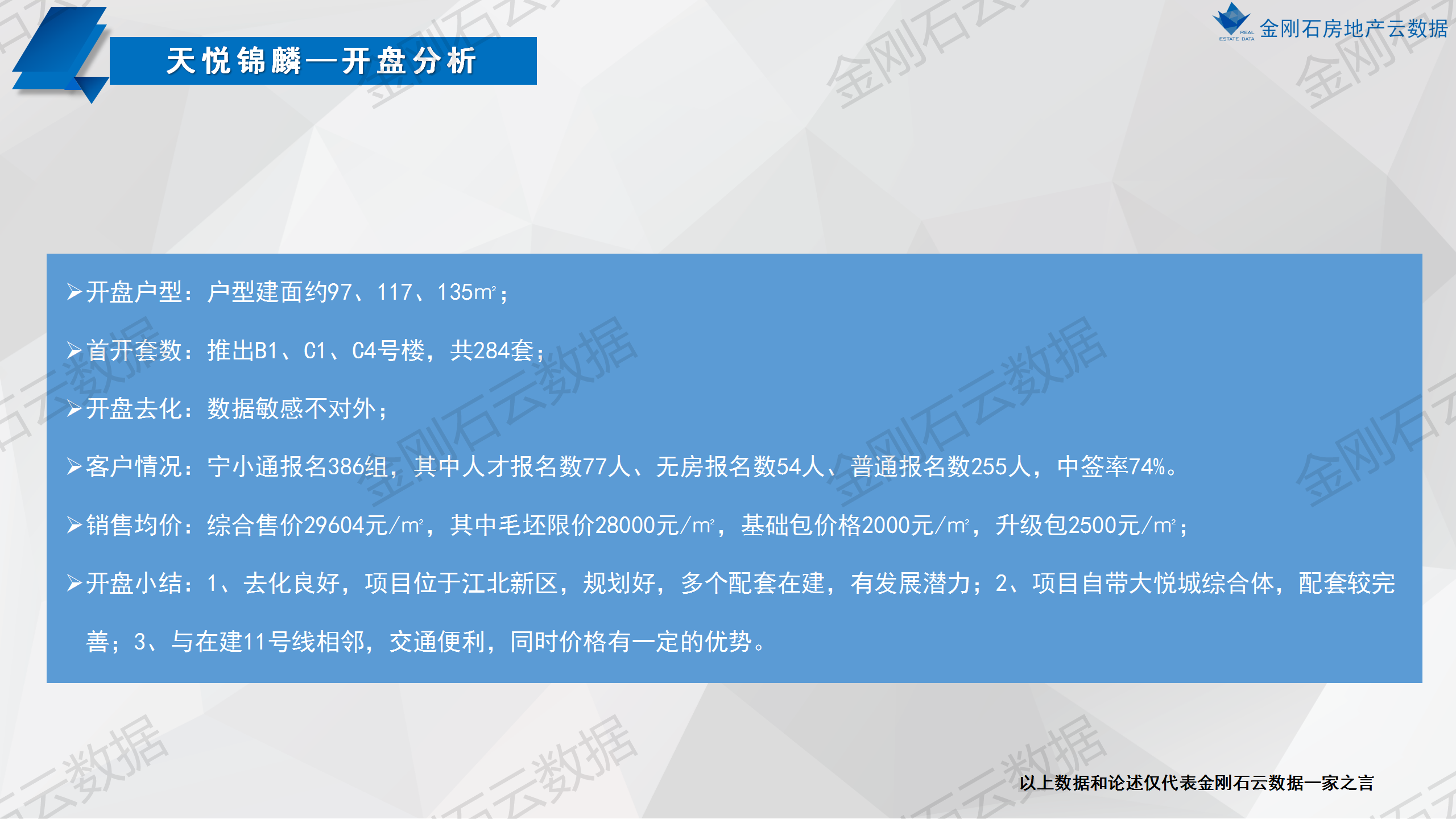南京第一次批次集中供地已开盘项目分析(图38)