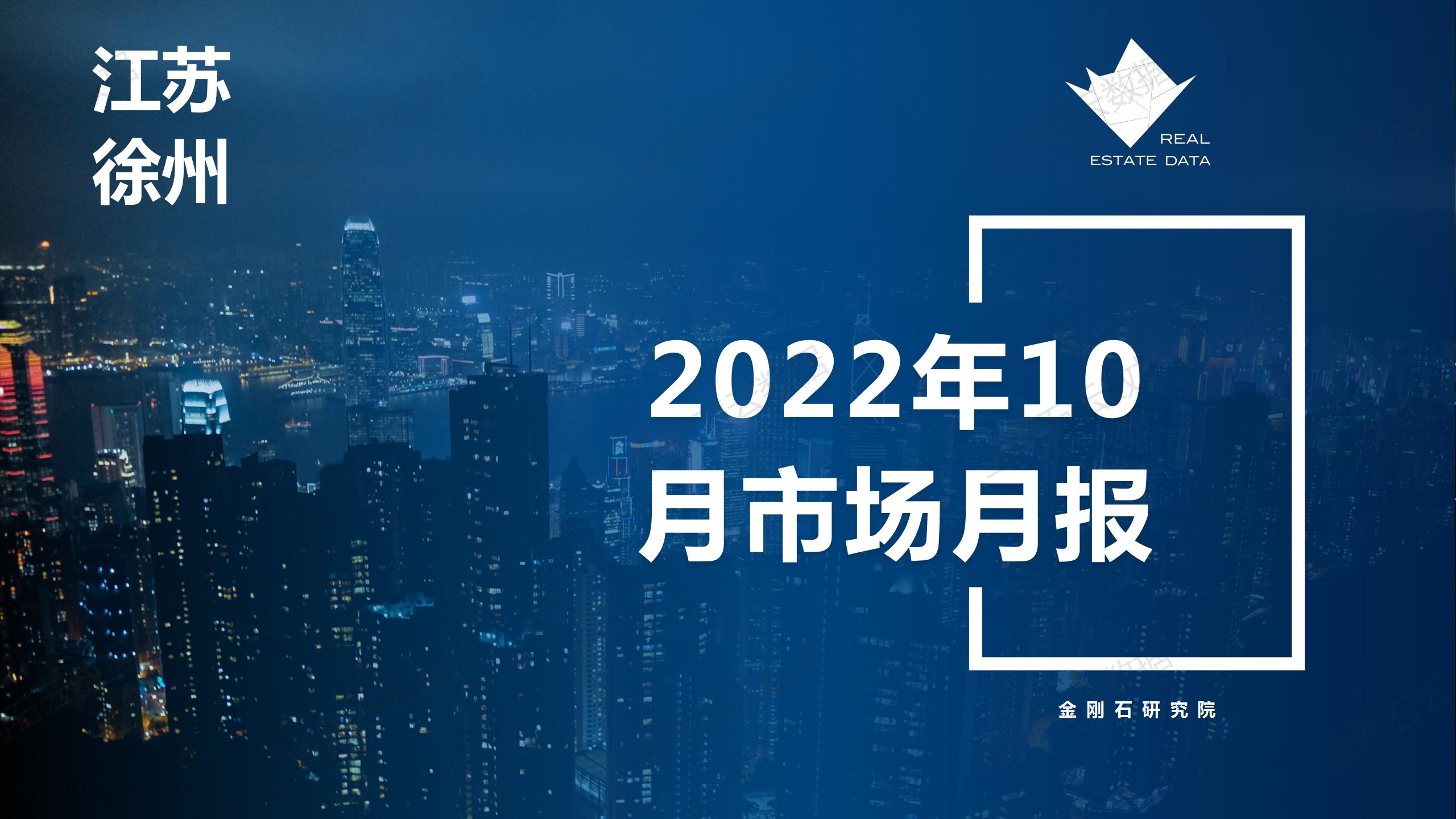【徐州】2022年10月市场总结(图1)